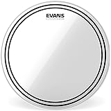 Evans Drum Heads - EC2S Clear Tom Drumhead, 10 Inch