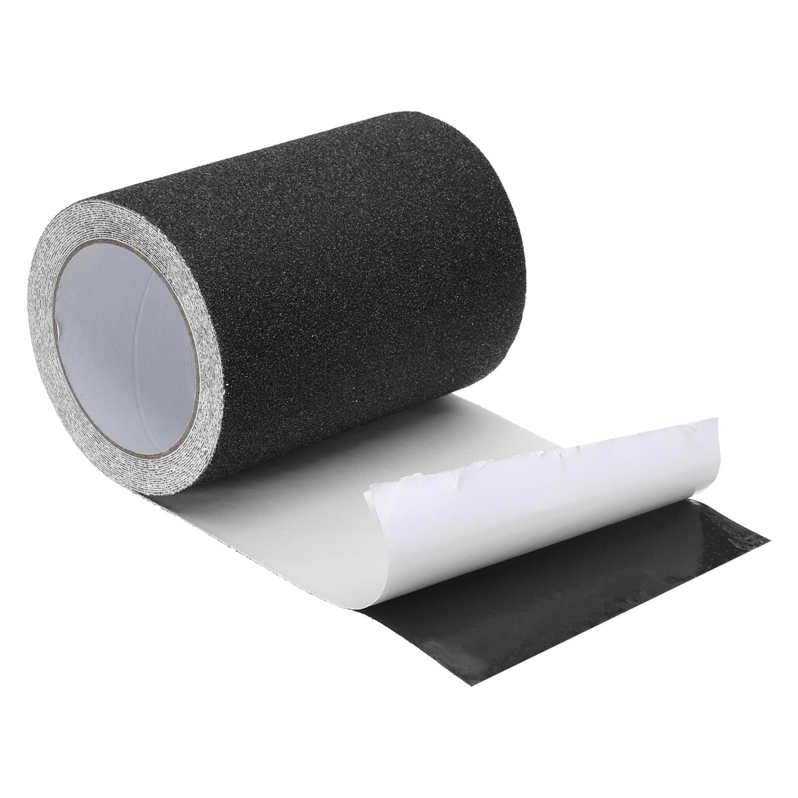 PATIKIL 6 Inch x 16 Ft/15cm x 5m Anti Slip Traction Tape, Non-Slip Grip Tape Non Skid Tread Safety Tape for Stairs Steps Scooter Deck, Black