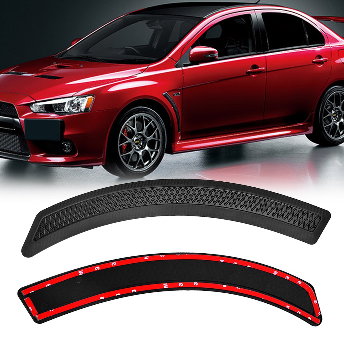 RUNMADE EVO 10 X Style PP Mesh Front Fender Side Vent Cover for 0815