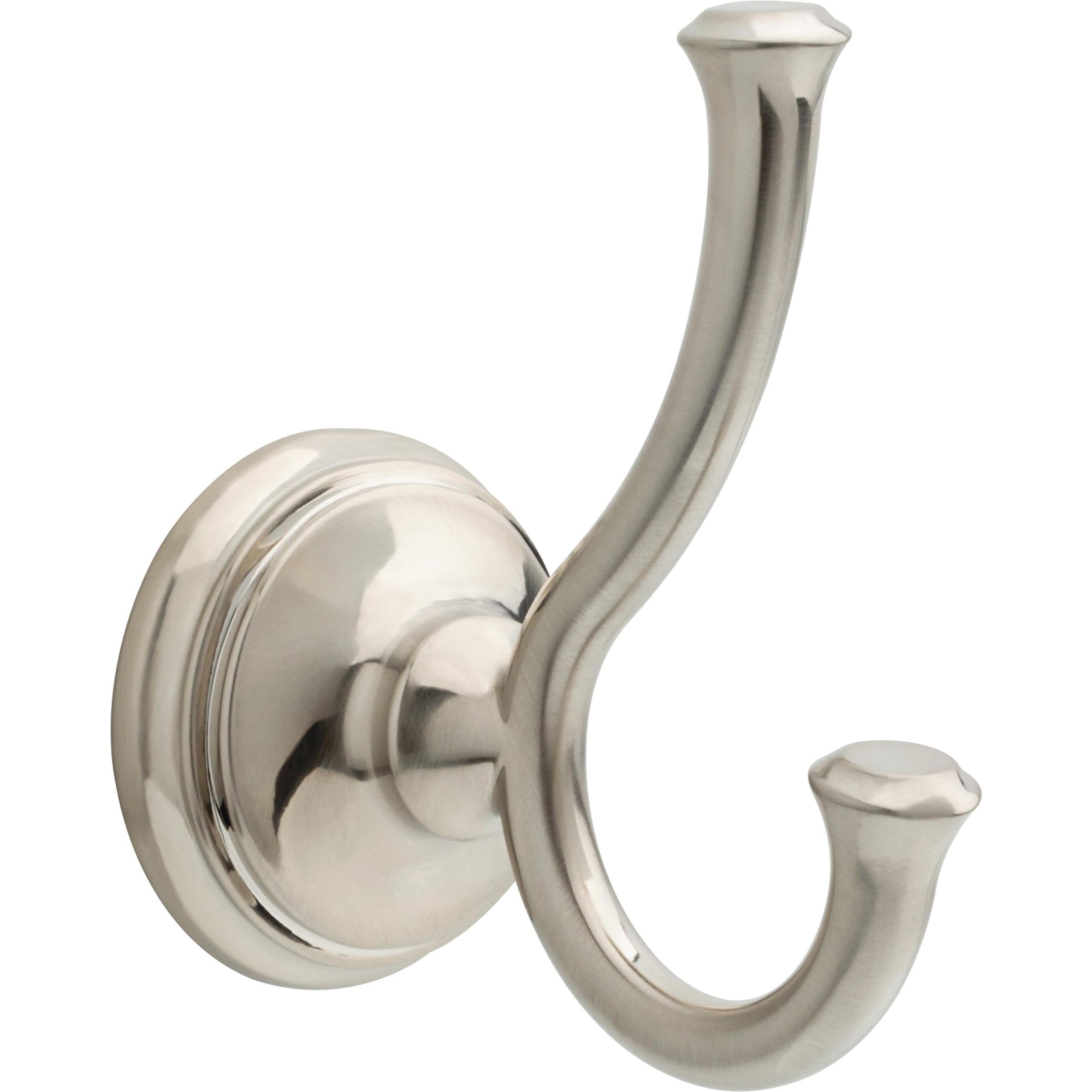 Delta Faucet 79735-SS Cassidy Double Robe Hook, Brilliance Stainless Steel