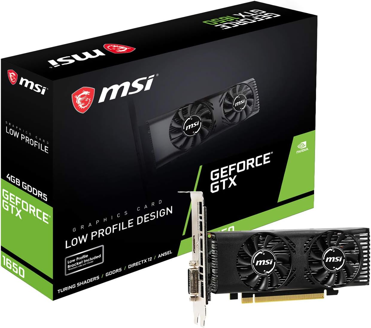 Amazon Com Msi Geforce Gtx 1650 4gt Lp Vd69 Tarjeta Grafica De Bajo Perfil Computers Accessories Amazon Com Msi Geforce Gtx 1650 4gt Lp Vd69 Tarjeta Grafica De Bajo Perfil Computers Accessories