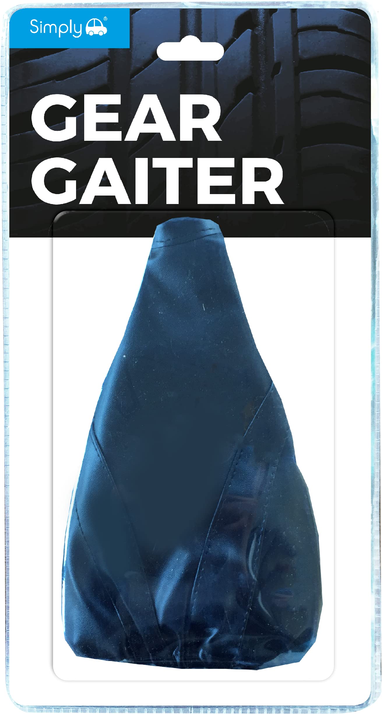 Simply SGG01 Black Gear Gaiter - Universal Fit for Gear Shifts