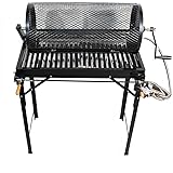5 Burner Hatch Rotating Chili Roaster With Portable BBQ Stand & Regulator CR-BARBACOA