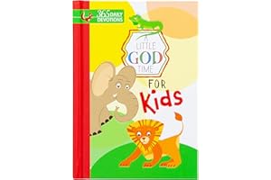 A Little God Time for Kids: 365 Daily Devotions (Hardcover)– Motivational Devotionals for Kids Ages 4-7, Perfect Gift for Children, Birthdays, Communion, and More
