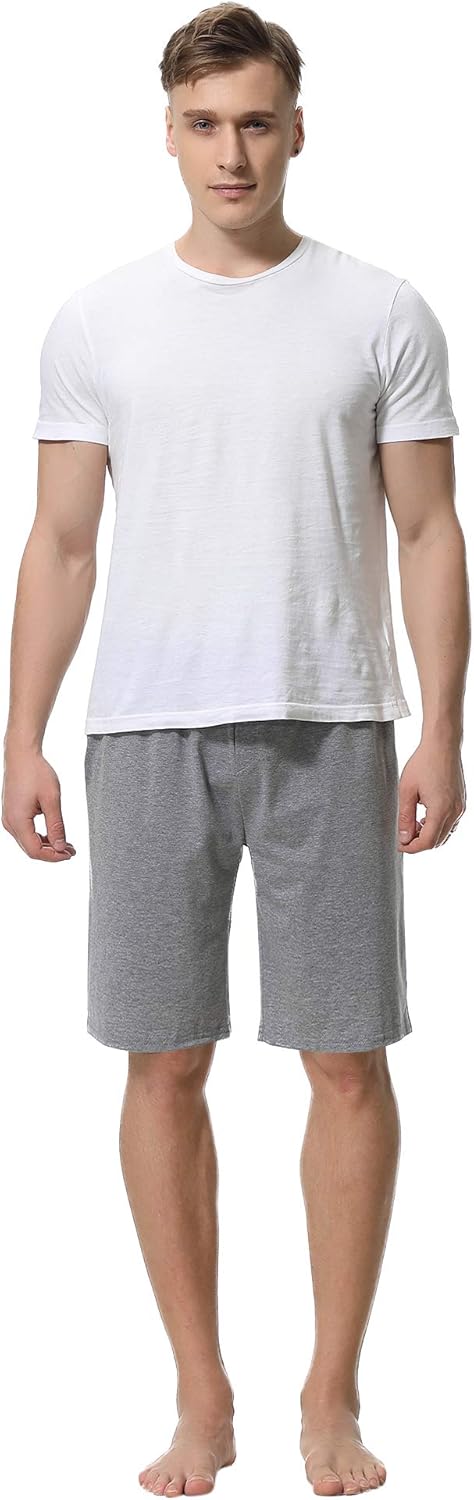 mens elastic waist shorts with fly