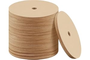 PRUDIUT 300 Count Percolator Coffee Filters, 3.75 Inch Natural Unbleached Disposable Coffee Filter Disc Coffee Filters for Percolators Camping Coffee Pot Home Office Use