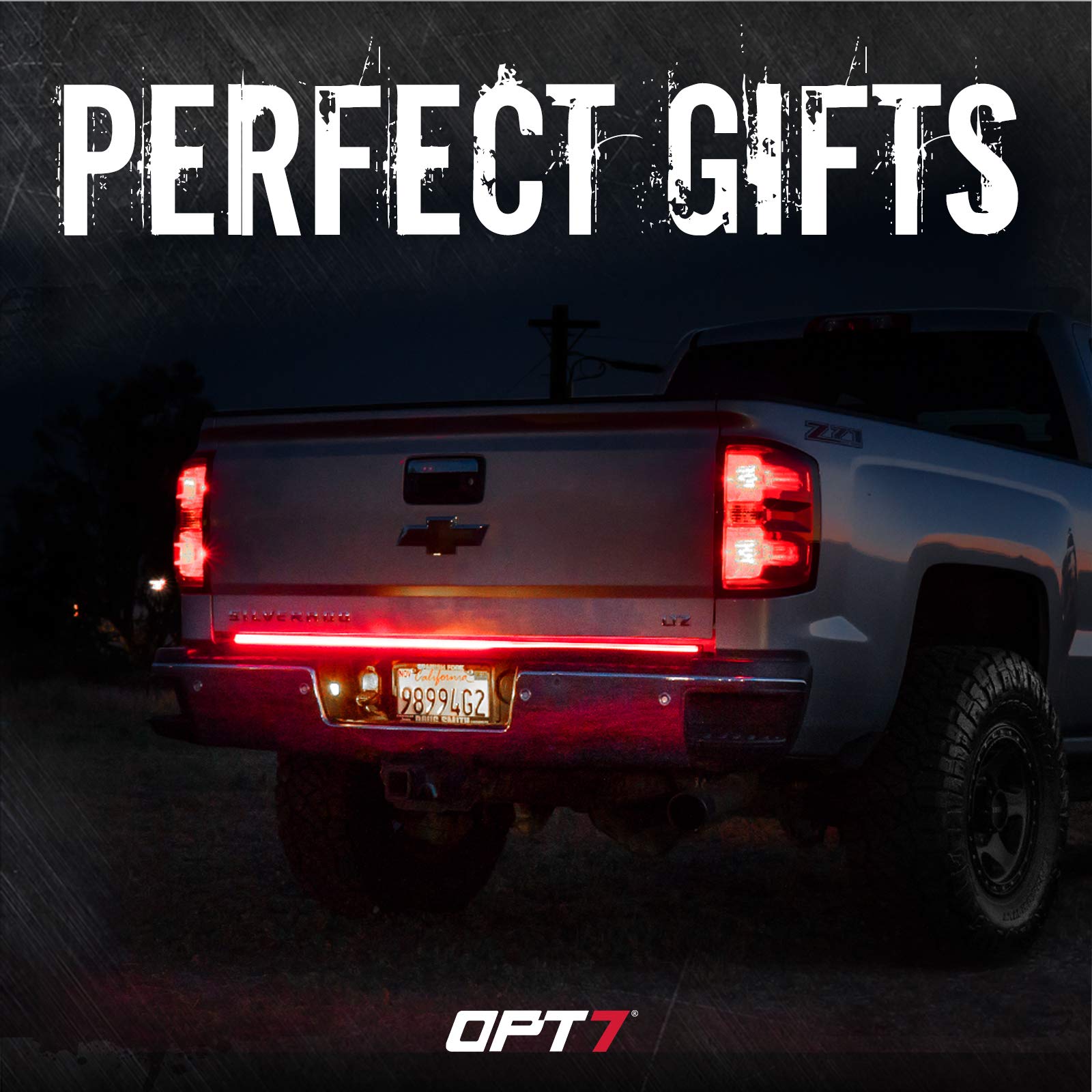 OPT7 60" Redline Flexible LED Tailgate Light Bar TriCore LED