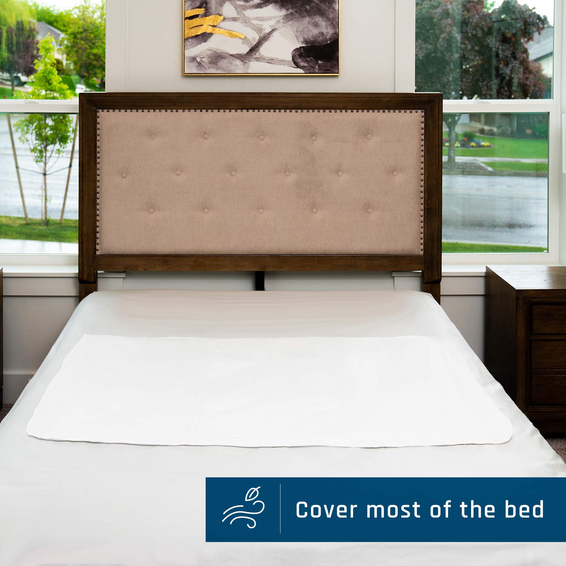 Bed Wetting Sheet Protector and Incontinence Pad Washable, Waterproof