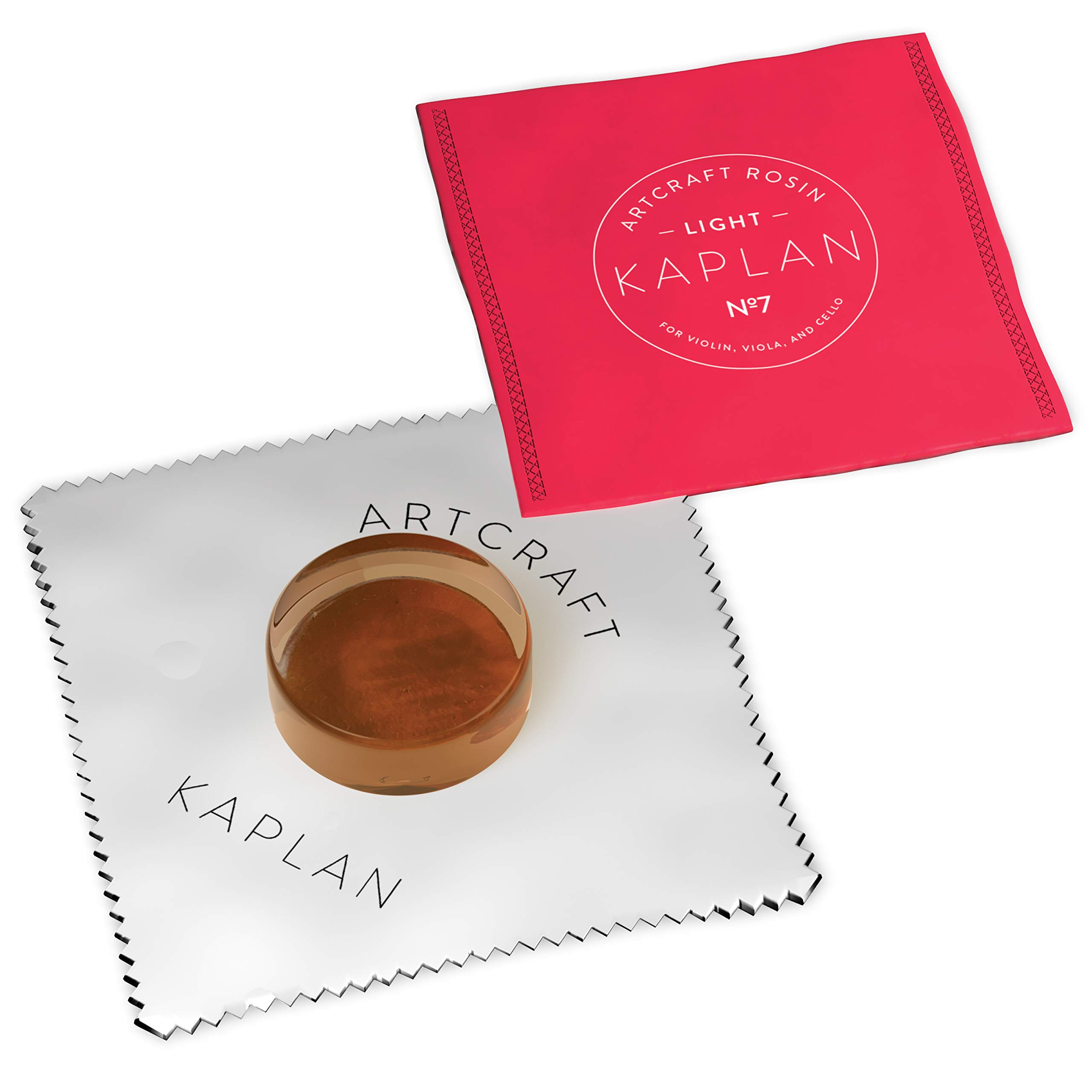 Photo 1 of D'Addario Violin Rosin - Cello Rosin - Kaplan Artcraft Rosin Violin, Light No. 6