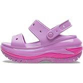 Crocs Unisex-Adult Mega Crush Sandal, Platform Sandals, Multi, 5 Men/7 Women