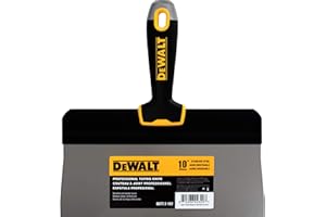 DEWALT 12-Inch Big Back Taping Knife | Stainless Steel w/Soft Grip Handle | DXTT-2-194