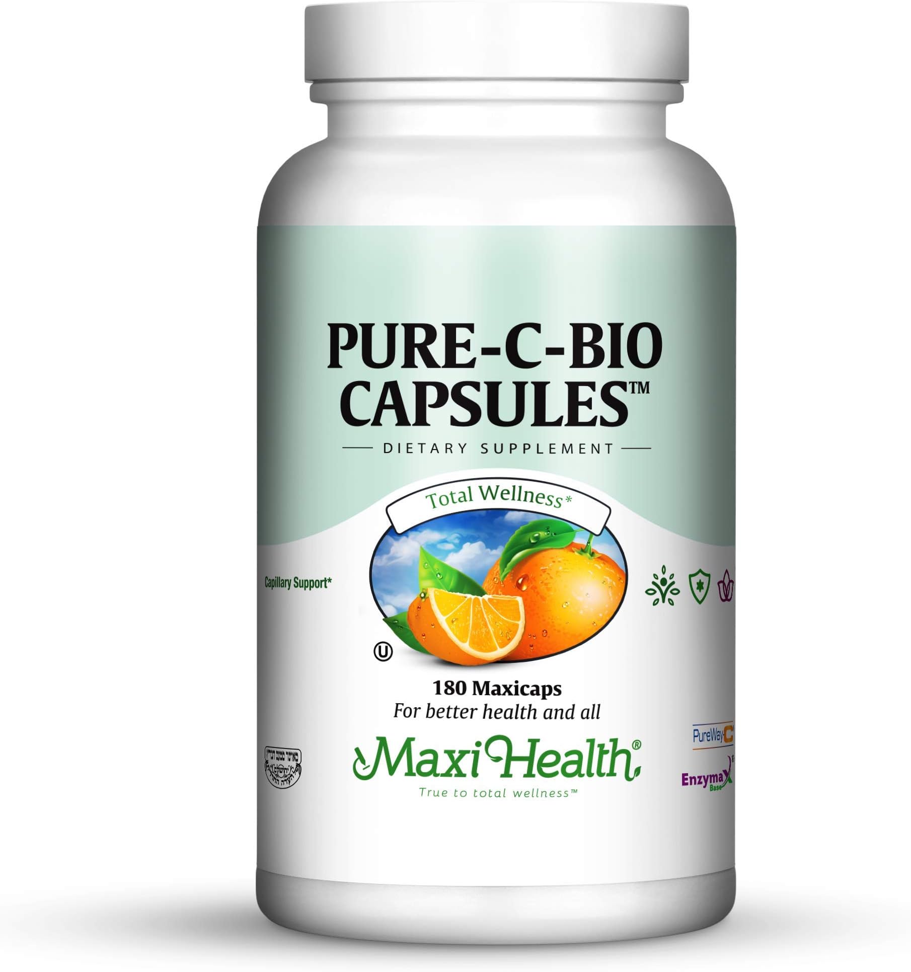 Maxi HealthPure C Bio Capsules, 180 Count