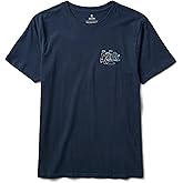 ROARK Men's Premium Short Sleeve T-Shirt, Happy Daze Navy, M