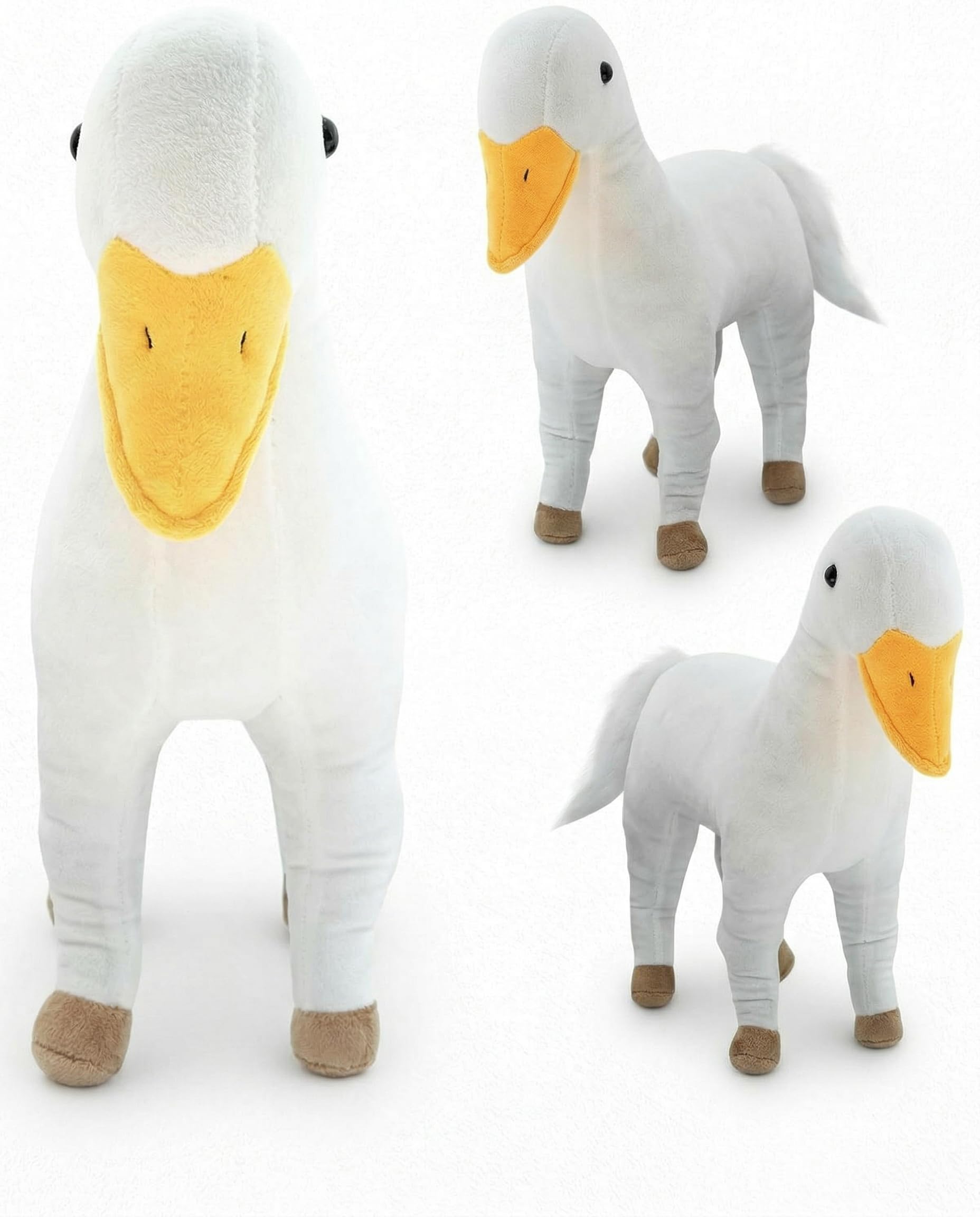 Randimals Stuffed Animal Plush Mix - Duck & Horse Hybrid Stuffed Animals for Girls & Boys - Cute & Soft Duck Plush Cuddly Toy - Unique Plush Toys for Discovery & Adventure
