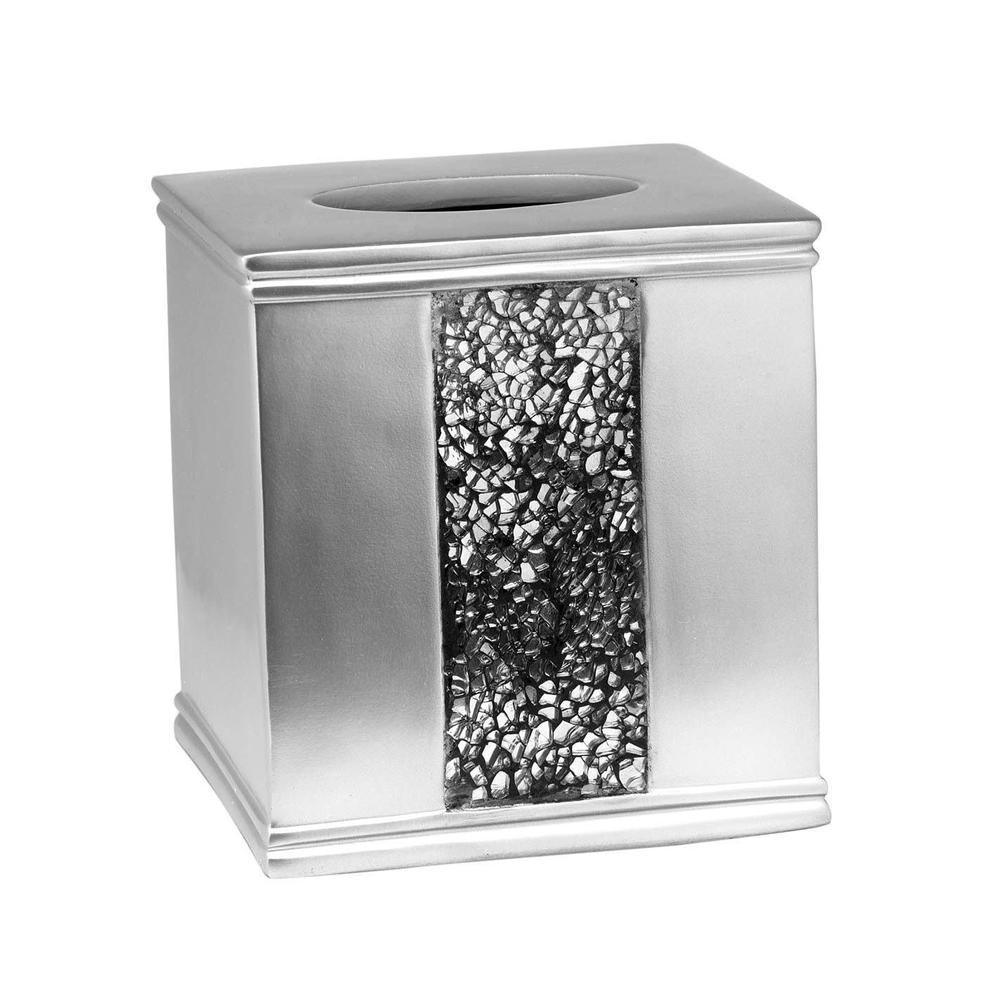 Popular Bath Silver Sinatra, Tissue Box