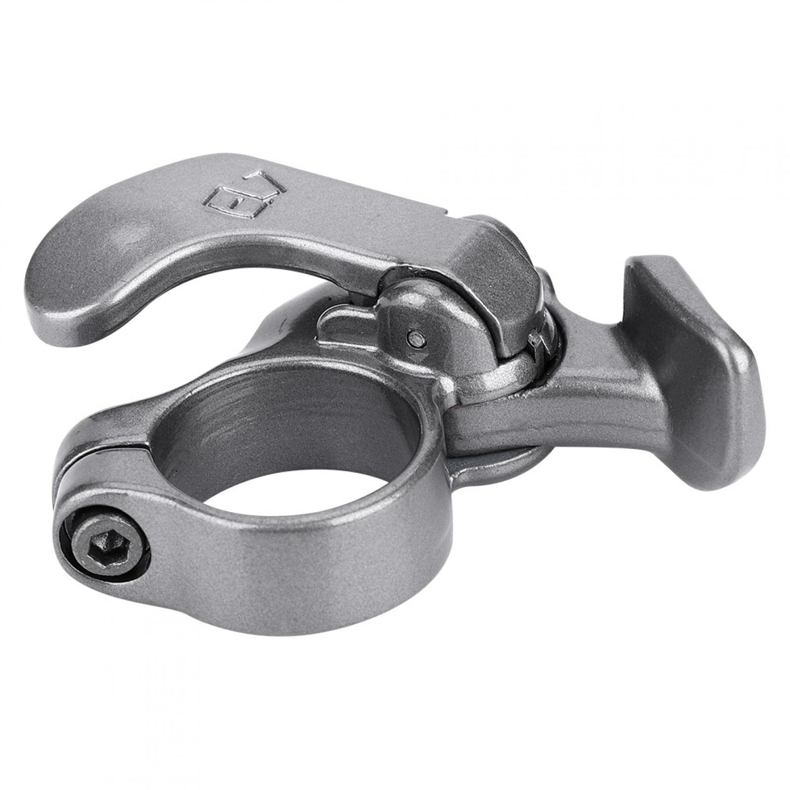 Alomejor Bicycle Remote Lockout Lever, Aluminum Alloy Bike Spring Fork Remote Lockout for Front Fork Bicycle, Black