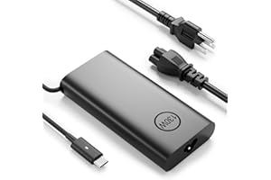 130W Dell USB C Laptop Charger for Dell XPS 15 17 9500 9575 9700 Precision 3560 3550 5530 2-in-1 5550 5750 Latitude 7210 9410