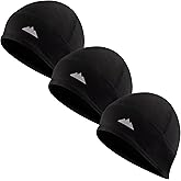 Tough Headwear Thermal Skull Cap - Moisture-Wicking Running Beanie - Wind-Blocking Cycling Cap - 4-Way Stretch Beanie for Men