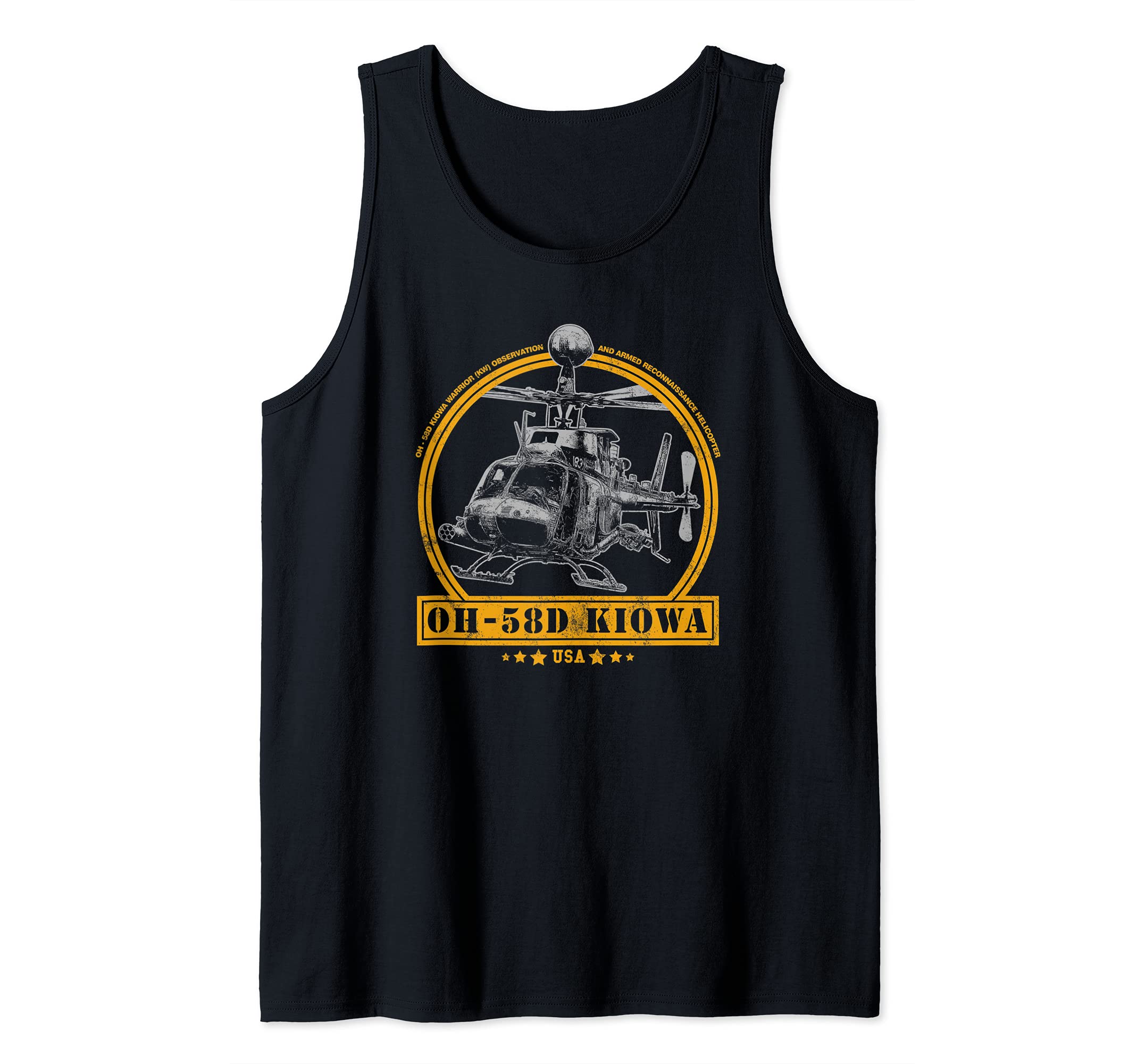 OH-58D Kiowa Warrior Helicopter Tank Top