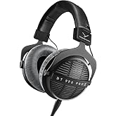 beyerdynamic DT 990 Pro X (48 Ohm), Open-Back Studio Headphones, Black | No amp needed, open-back sound that others can hear by design, wide natural mix reference, detachable cable, velour pads