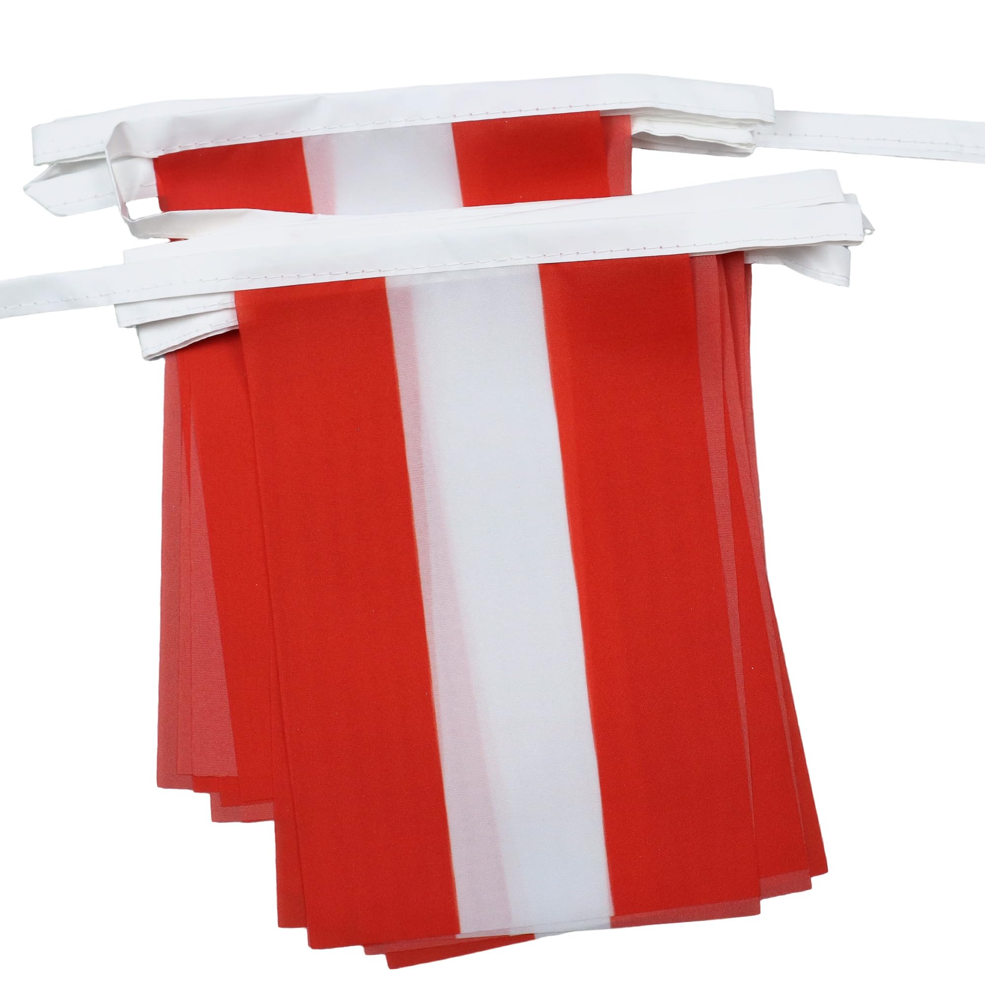 AZ FLAG Austria Bunting Flag, 20 Ft Garland with 20 Small Austrian Flags 8'' x 6'', 100% Polyester String Pennant, 6 meters — image 1
