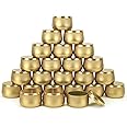 NEXBEXES 8oz Candle tins with lids,Gold Candle Jars,Bulk Candle tins for Making Candles,Candle Making Jars(24PACK,Gold)