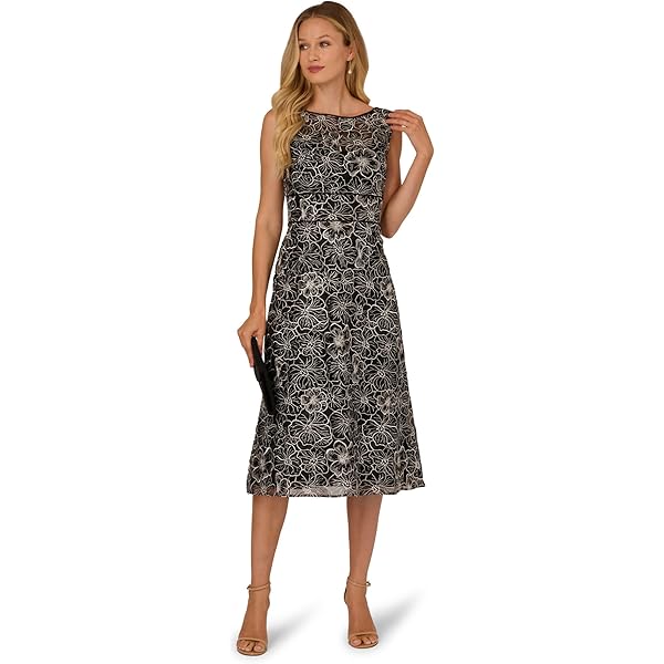green emerald velvet dress Floral Sequin Embroidery Midi Sheath Dress In Plum Multi main image 1