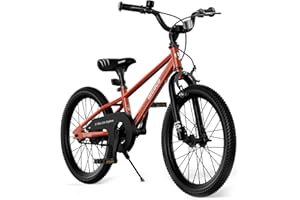 lecoco Kids Bike for Boys Girls, 14 16 18 Inch Children's Bicycle with Training Wheels Pedal Brakes Handbrake & Kickstand Training Bike for Kids and Toddler Multiple Color