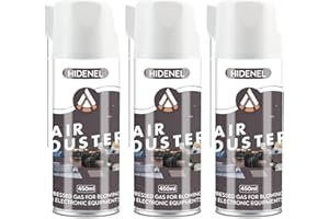HIDENEL Keyboard Cleaner Air Spray: Computer Air Duster Blower for PC Cleaning - Computer Duster Spray for Laptop MacBook & Phone - Car Air Blaster 3PCS