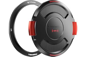 Freewell 77mm Adapter Ring with Cap for The Real Locking L1 VND/CPL System