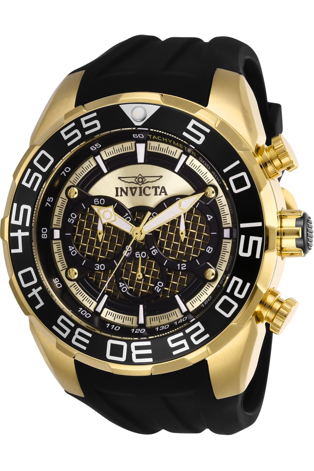 INVICTA Men Analog Quartz Watch with Silicone Strap 26301