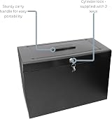 Cathedral Products A4+ Steel File Box with Starter Pack of 5 Suspension Files view 4