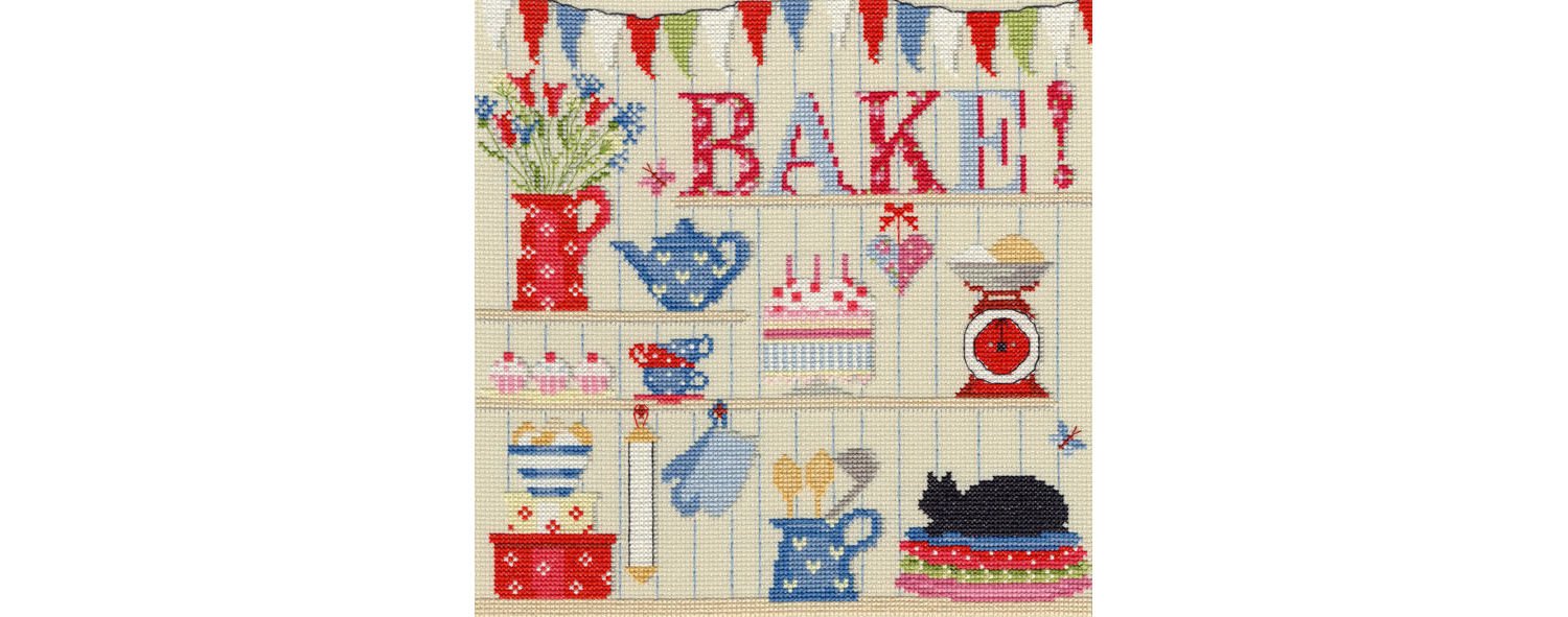 Bothy Threads Bake. Counted Cross Stitch Kit