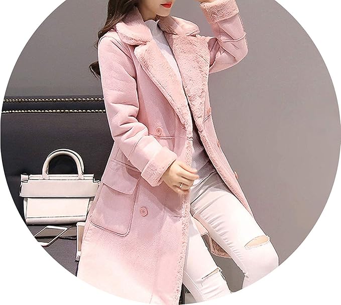 light pink winter jacket