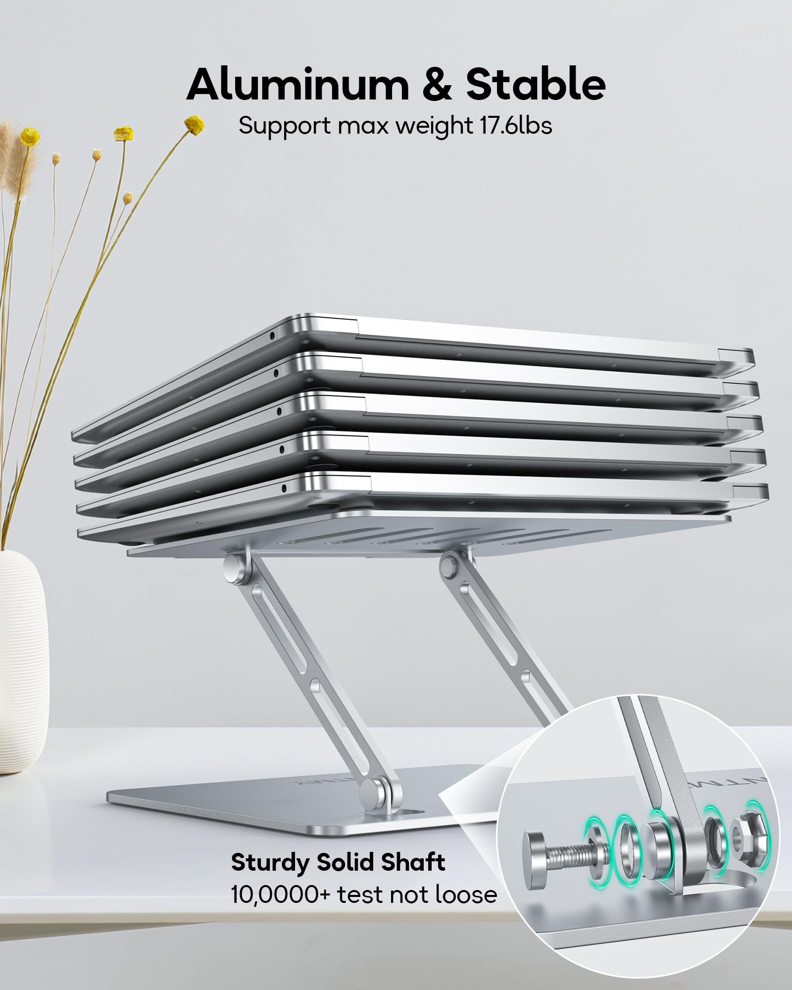 Mua Portable Laptop Stand,Adjustable Folding Laptop Stand for Desk ...