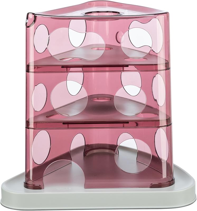 Juguete Interactivo para Gatos de Torre de Queso, Juguetes de enriquecimiento para Gatos de Interior, Rompecabezas Interactivo y estimulación Mental