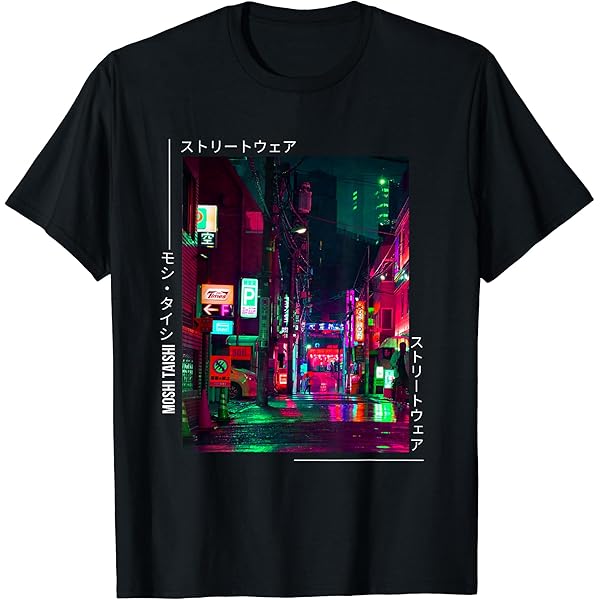 Amazon.com: Japanese Streetwear Retro Aesthetic Akihabara