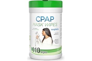 RESPLABS MEDICAL INC. resplabs CPAP Mask Wipes Unscented Cleaner for Full Face, Nasal Masks & Supplies 110 Wipes