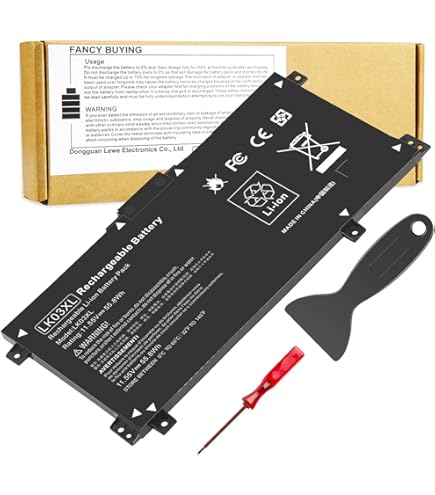 Amazon.com: TREE.NB LK03XL Battery Replacement for HP Envy X360