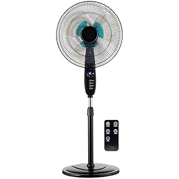 Amazon Com Sd Life Adjustable 16 Oscillating Pedestal Fan Timer