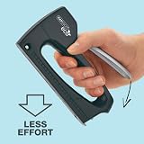Rapesco 1137 ECO Germ-Savvy Antibacterial T8-Lite Staple Tacker Black view 4