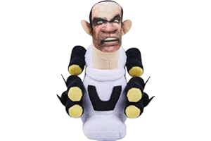 Nawqiav Easter Skibidi Toilet Plush,11inch Titan Speakerman Plush Toy, Funny Stuffed Anime Game Skibidi Toilet Speakerman Boss Plushies Doll Figure Pillow Gifts for Kids Fans Aldults. (DDAN-MTW)