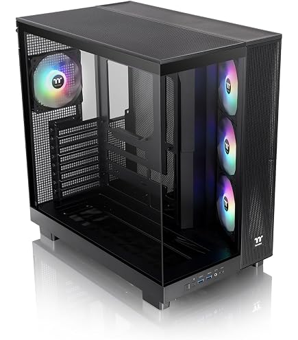 Amazon.com: Thermaltake View 51 TG ARGB Black Gaming Case,CA-1Q6