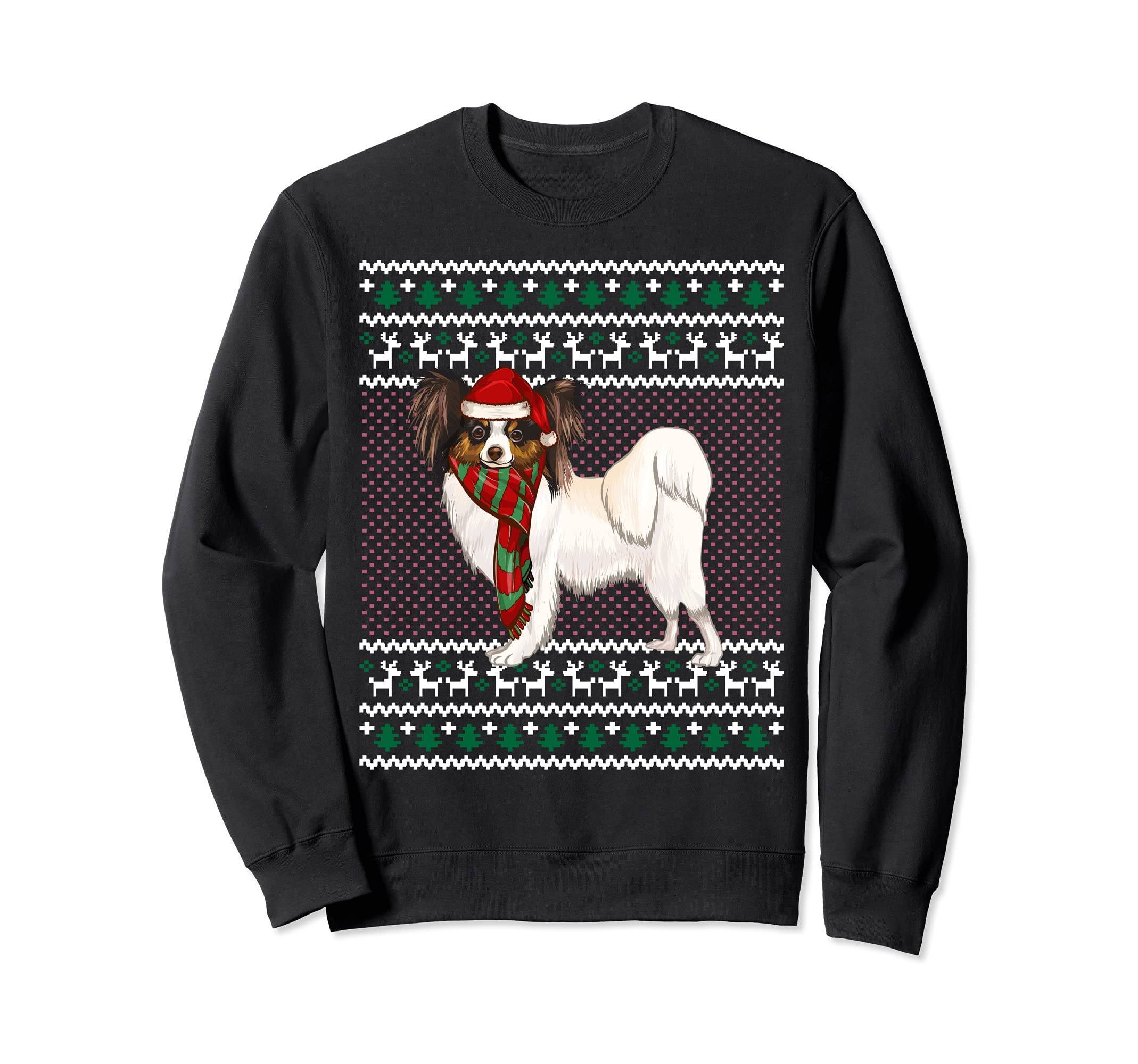 Xmas Soft Coated Wheaten Terrier Dog Santa Ugly Christmas Sweatshirt