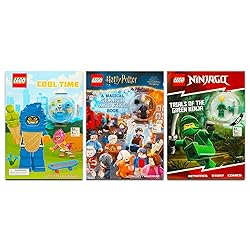 Lego Books with Mini Figure for Kids - Bundle with