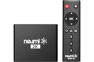 NEUMI Atom 4K Lite Ultra-HD Digital Media Player for USB Drives and SD Cards - Plays 4K/UHD Videos, HEVC/H.265, HDMI and Anal
