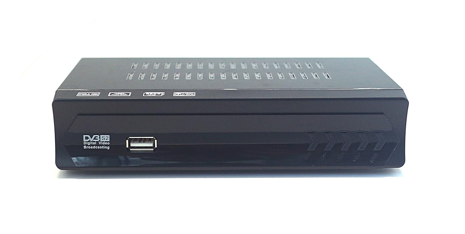 LESHP Receptor de TV por Satélite DVB S HD