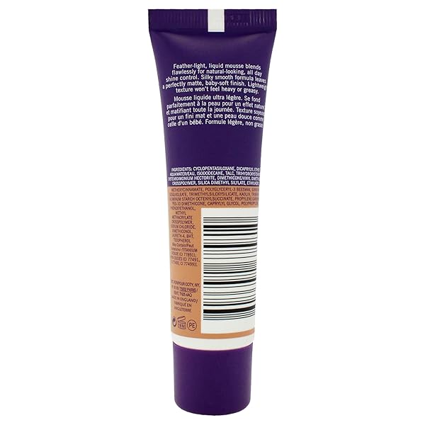 RIMMEL LONDON STAY MATTE LIQUID MOUSSE – 203 TRUE BEIGE – FOUNDATION, LIGHTWEIGHT, SHINE CONTROL, OIL-FREE, 1OZ