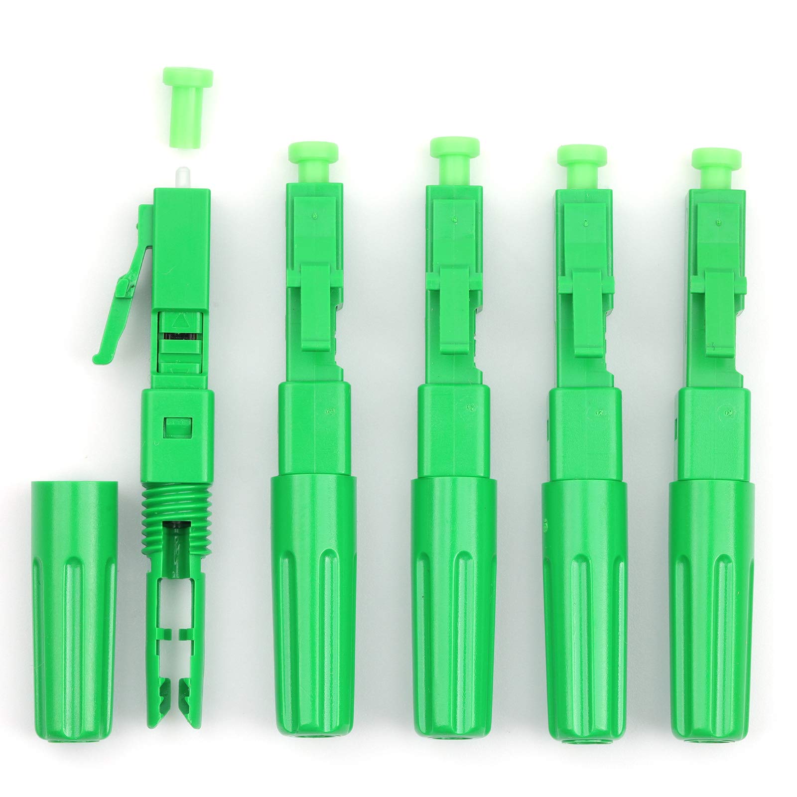 Cruiser Single Mode Fiber Optic Fast Connector Adapter LC UPC/APC 5Pcs (LC/APC)