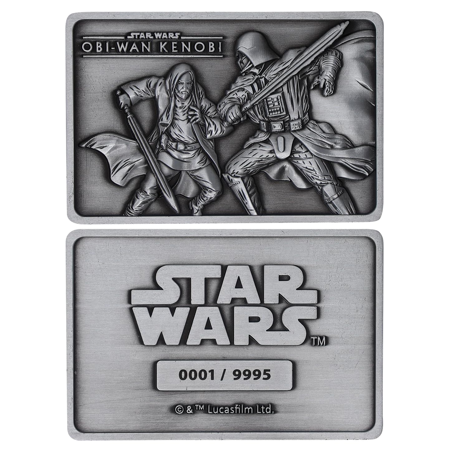 FANATTIK Star Wars - Obi-Wan Kenobi Limited Edition Ingot K-029 Star Wars - Obi-Wan Kenobi Limited Edition Ingot,Black